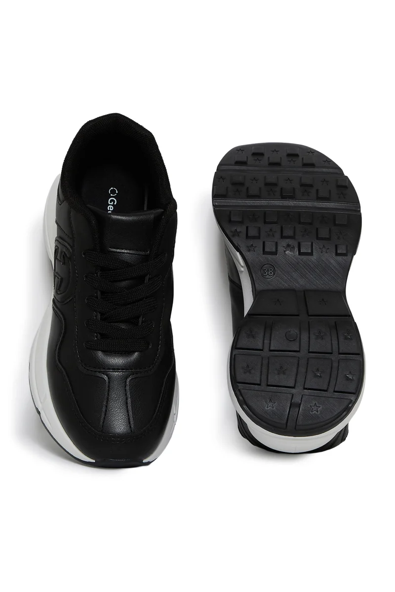 Geoomnii BLACK GEOOMNII All-Day Comfort with Sports Shoes for Women – Breathable Mesh, Cushioned Insole, Lightweight Feel, Non-Slip Grip, Flexible Fit for Women | Best Price UAE